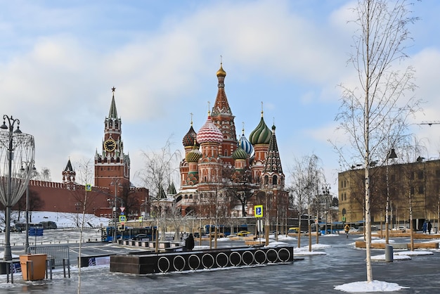 Kremlin de Moscou no inverno