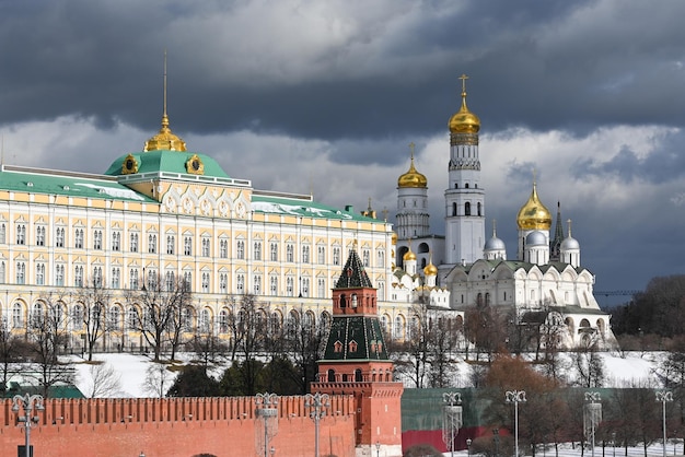 Kremlin de Moscú en invierno