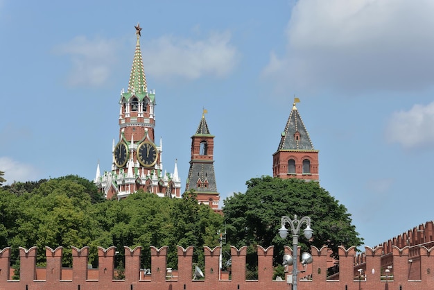 Kremlin de Moscú desde el río Moscú