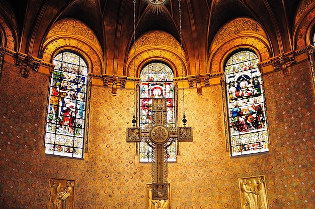 Kreuz in der Boston Trinity Church