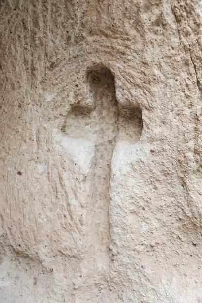 Kreuz in einer Höhlenkirche Kappadokien Türkei