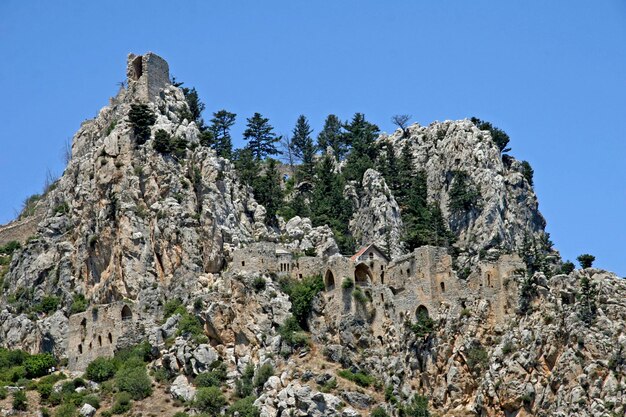 Foto kreuzfahrerburg st. hilarion nordzypern