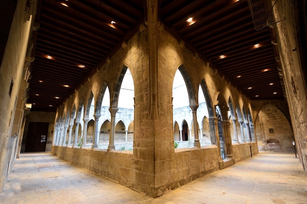 Kreuzgang der Kathedrale von Tortosa Provinz Tarragona Katalonien Spanien