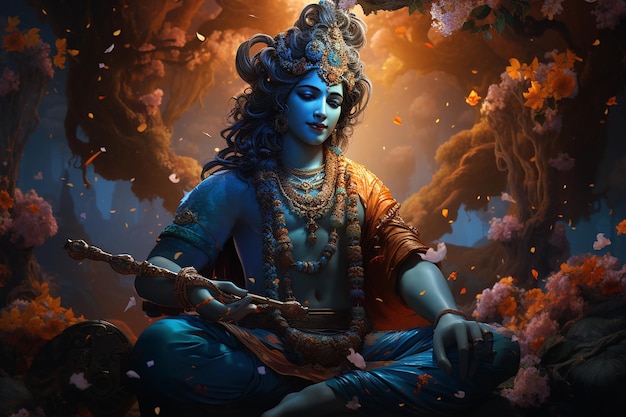 Krishna-Gemälde