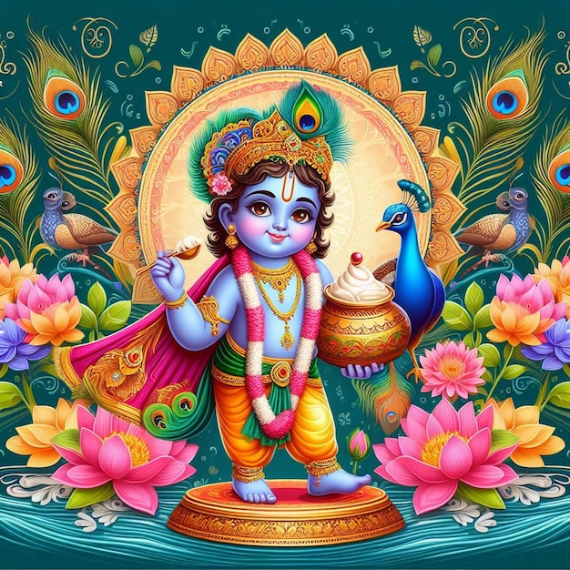 Foto krishna y janmashtami