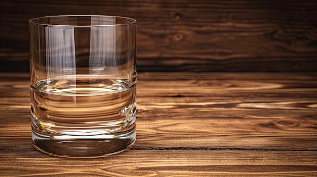 Krisperndes, klares Wasser glänzt in einem Glas, das Reinheit und Erfrischung darstellt