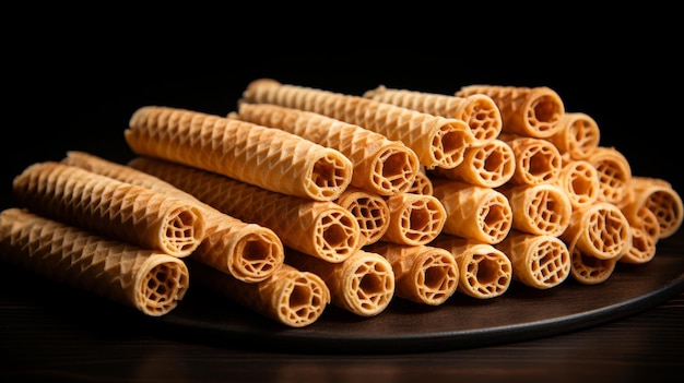 El Krumkake es una delicadeza tradicional noruega.