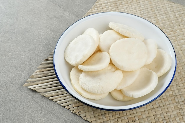 Krupuk o Kerupuk Kerupuk Palembang es una de las galletas tradicionales indonesias de Palembang