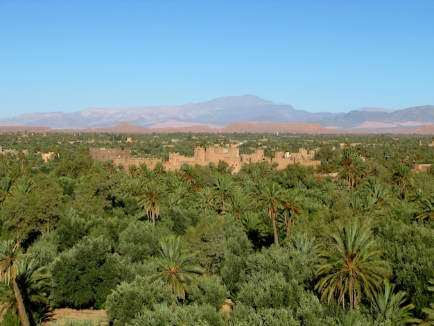 Ksar - casa berbere, ouarzazate, marrocos