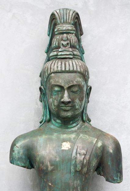 Kuan Yin Messingstatue, Göttin Chinas