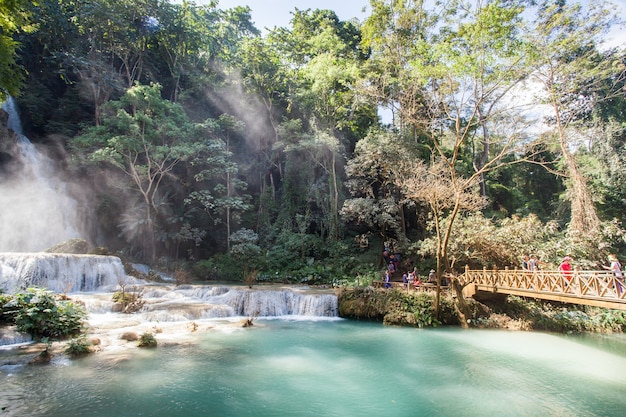 Kuang Si Wasserfall (Tat Guangxi), Luang Prabang, Laos