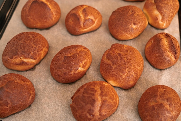 Kuchen auf einem Backblech