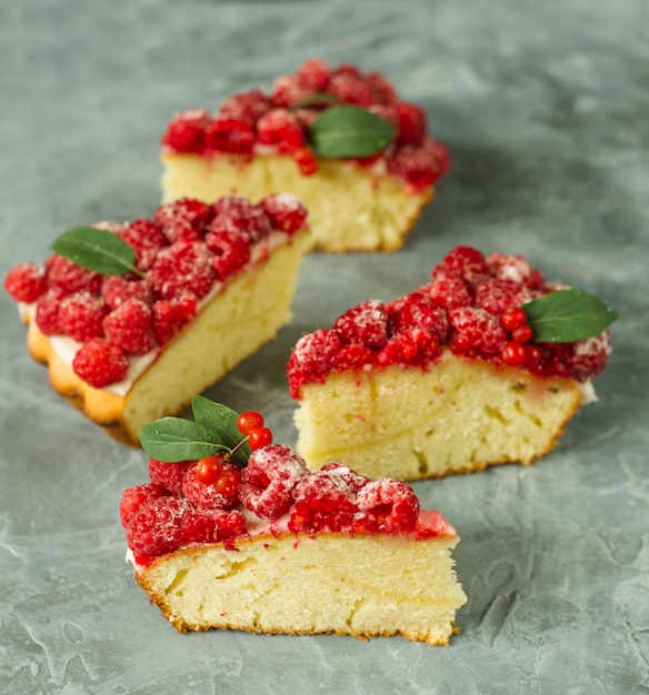 Kuchen Himbeeren