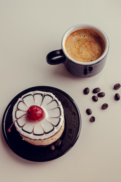 Kuchen und Kaffee