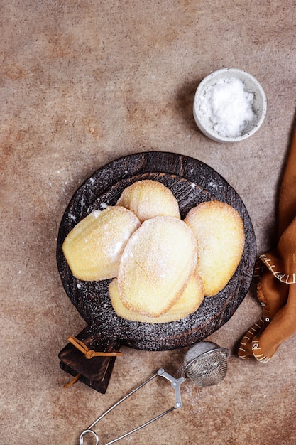 Kue madeleine Galletas magdalenas tradicionales