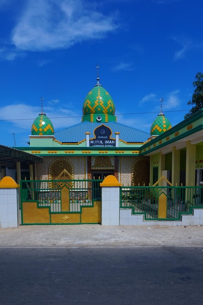 künstlerische Ansicht der Nurul-Imam-Moschee Nord-Lembang