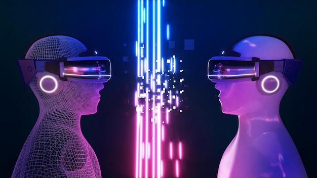 Künstliche Intelligenz und menschliche Konkurrenz zwischen der virtuellen Welt