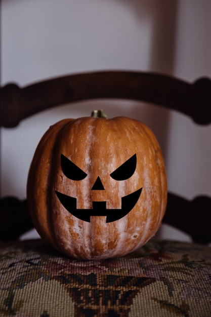 Kürbis für Halloween