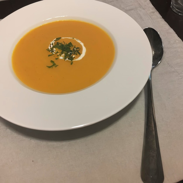 Kürbissuppe