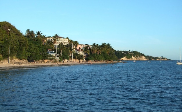 Küstenlandschaft in Guadeloupe