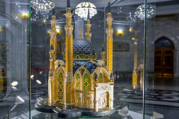 Kul Sharif Moschee im Kasaner Kreml nach innen. Kasan. Russland.