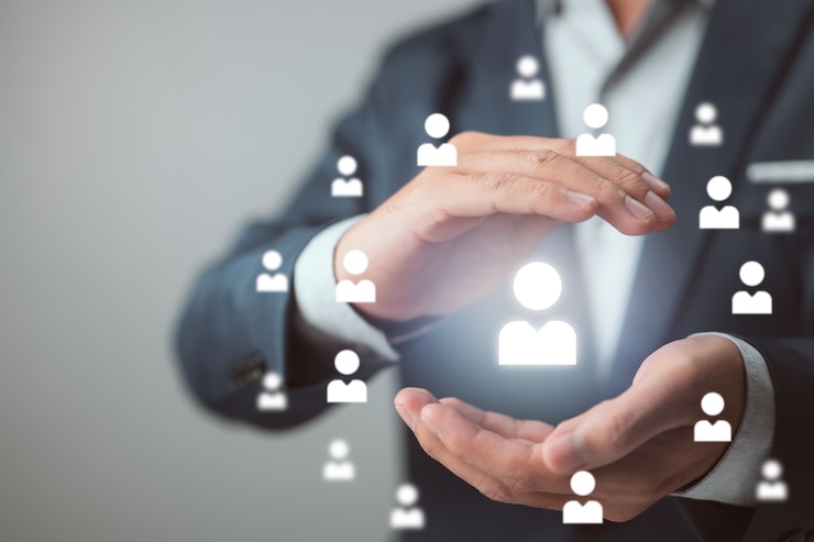 Foto kundenservice kundenpersonalisierung individuelle kunden soziale servicebeziehung