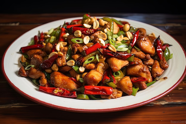 Kung Pao Chicken Eine würzige Sensation