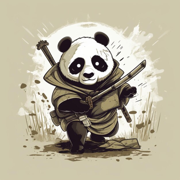 Kungfu panda ilustración 2