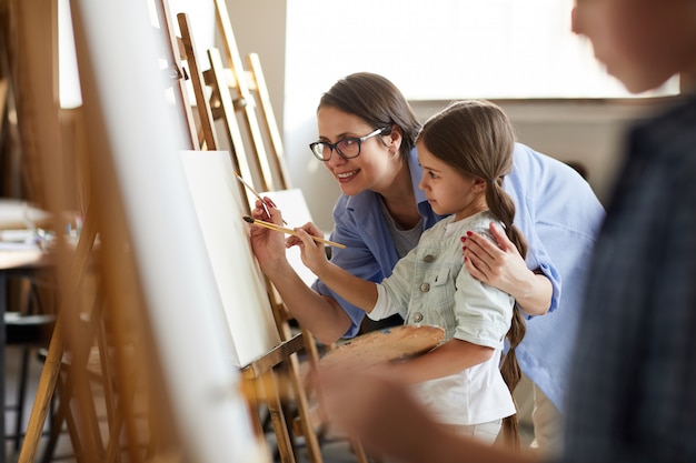 Kunstunterricht für Kinder