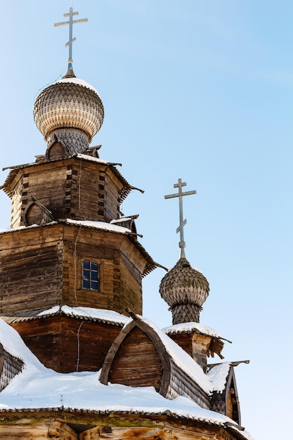 Kuppel der hölzernen Verklärungskirche in Susdal