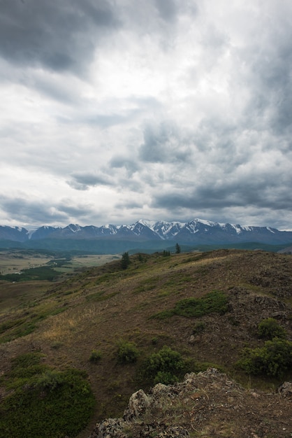 Kurai-Steppe und Nord-Chui-Grat