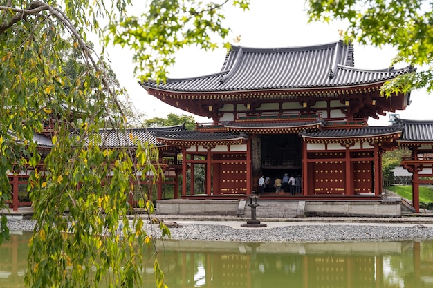 Kyoto, Japão, 4 de outubro de 2016: - Byodo-in templo em Kyoto