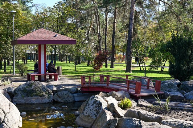 Kyoto-Park am Rande der Stadt Kiew