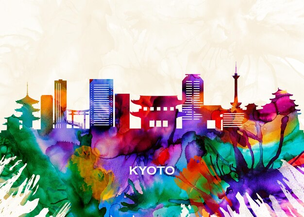 Kyoto-Skyline