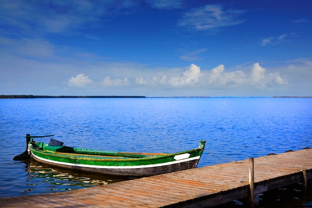 La Albufera See in Valencia El Saler Spain