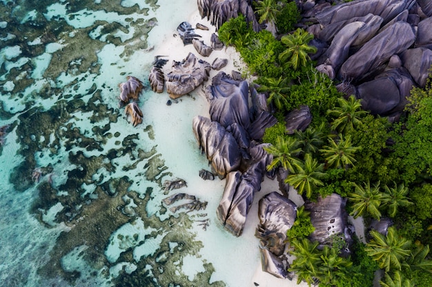 La Digue, praia seychelles