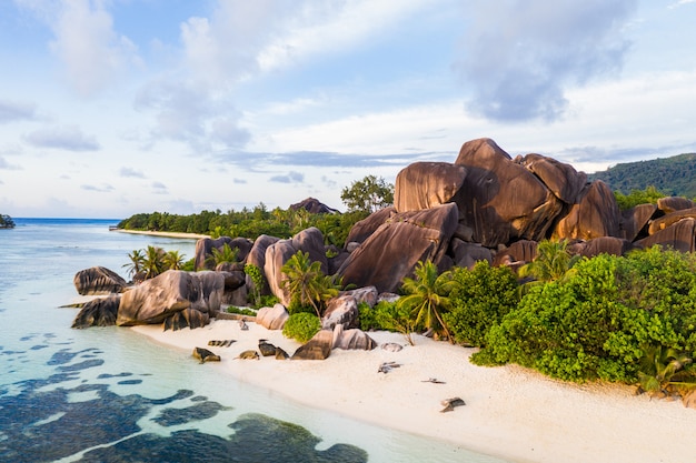 La Digue, praia seychelles