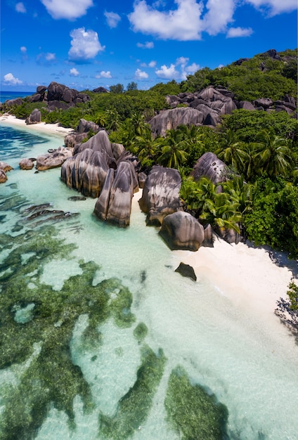 La Digue, praia seychelles