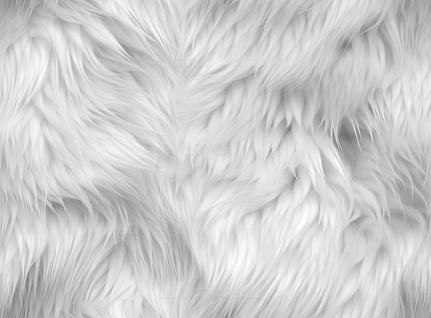 Lã limpa branca com textura superior branca sem costura fundo luz natural lã de ovelha textura branca de algodão sem costura de pele fofa para designers closeup fragmento tapete de lã branca