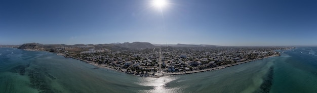 La paz bcs baja california sur mexico luftbildpanorama