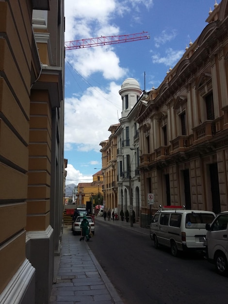 La Paz Bolivien 30. Januar 2017 Architektur der Stadt La Paz