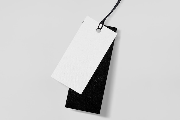 Label-Mockup png transparentes Geschäftsbranding-Design
