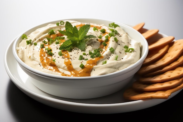 Foto labneh dip hummus prato babaganoush ganoush tzatziki humus hummus