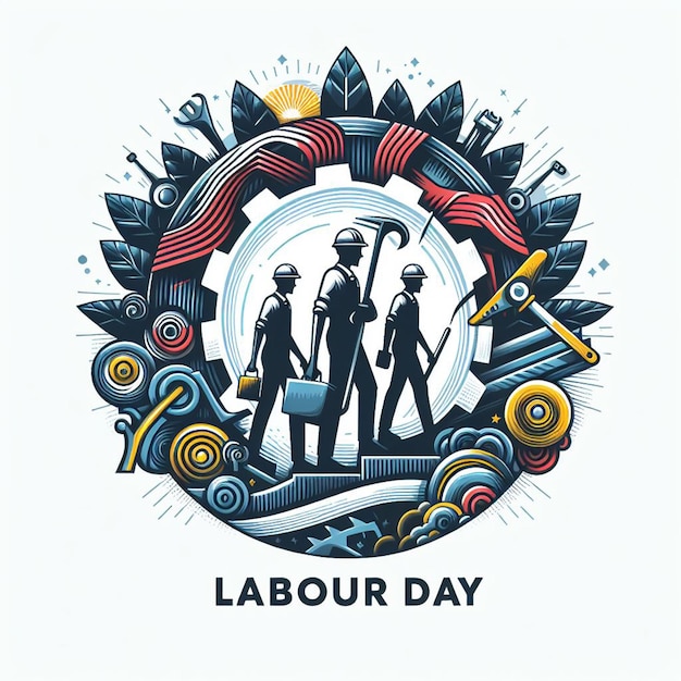 Foto labor day poster flyer banner kostenlose fotos und labor day hintergrund