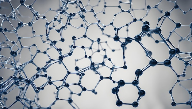un laboratorio azul y blanco con unas especificaciones azules y negras en el medio