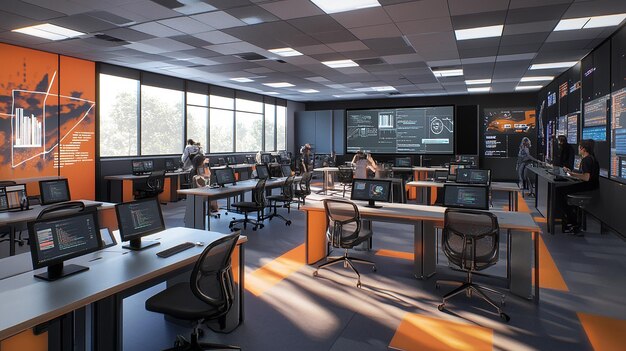 Laboratorio de codificación de próxima generación con tecnología de vanguardia