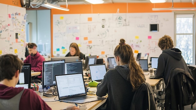 Laboratorio creativo de startups tecnológicas con estudiantes universitarios