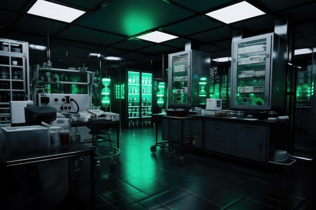 Laboratório moderno