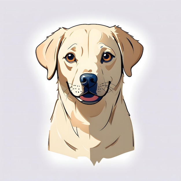 Foto labrador retriever clipart (en inglés)