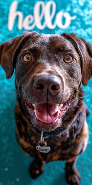 Foto un labrador retriever